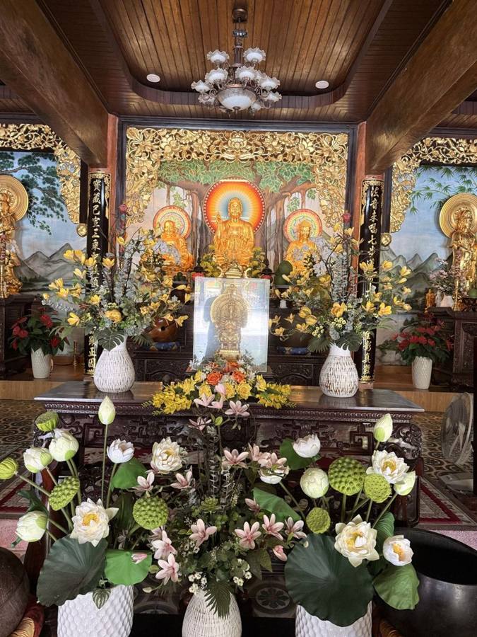 In einer Pagode